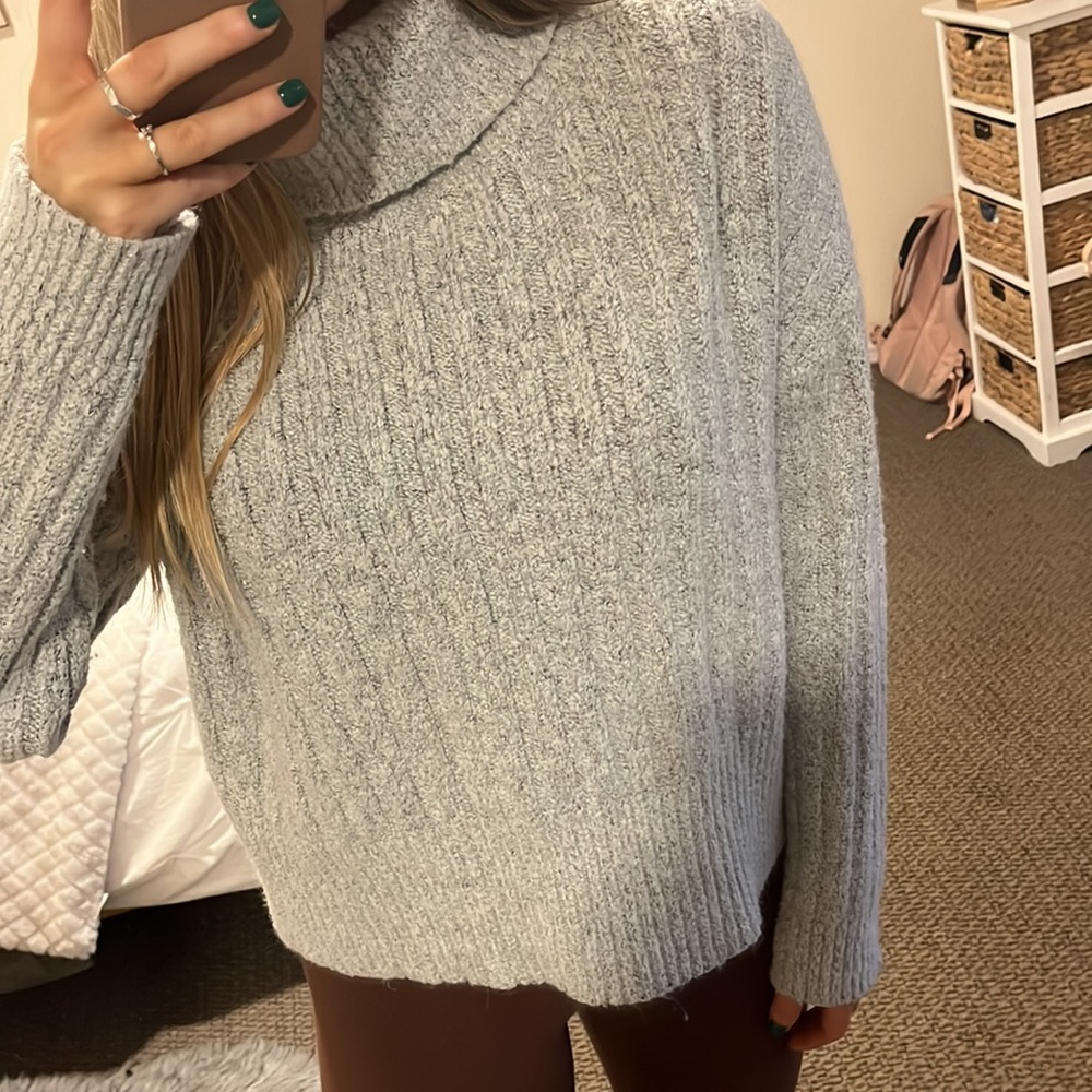 Gray Turtle Neck - image 2